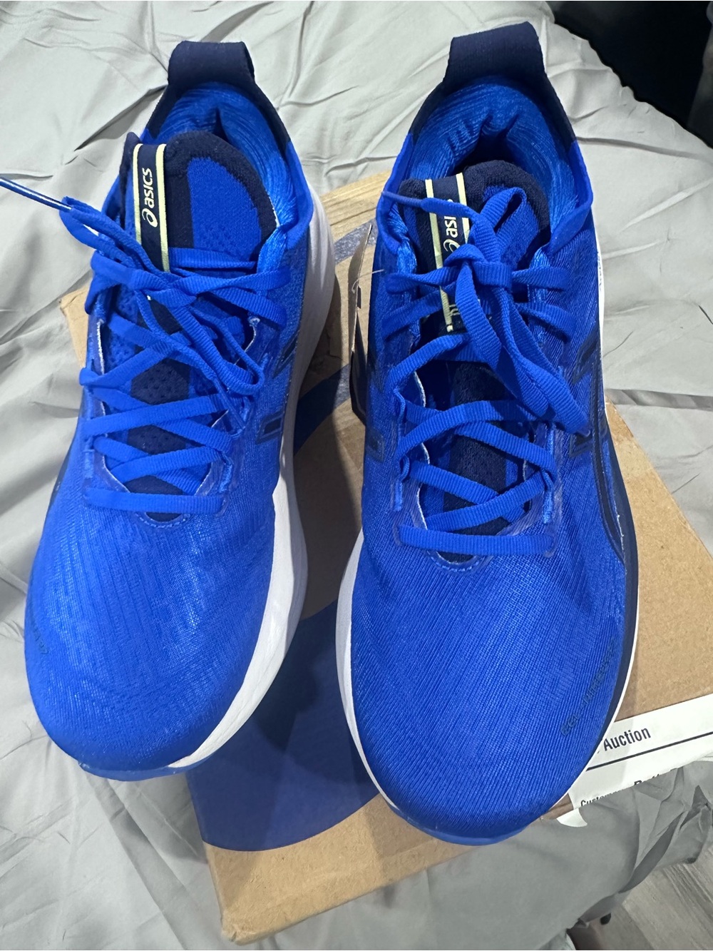 ASICS Gel Men’s Nimbus 27 Illusion Blue Indigo Blue size 8.5